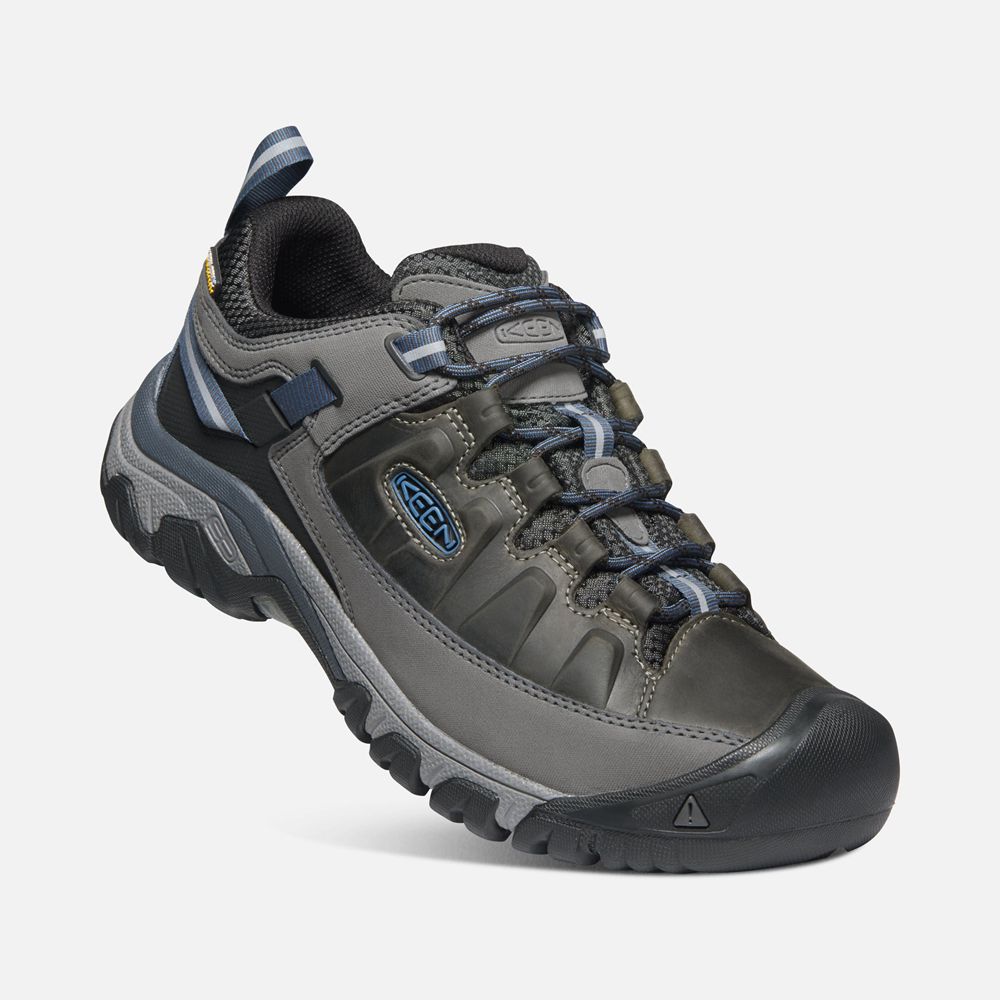 Keen Outdoor Ayakkabı Erkek Koyu Gri - Targhee Iii Waterproof Wide - Türkiye UXLI52610